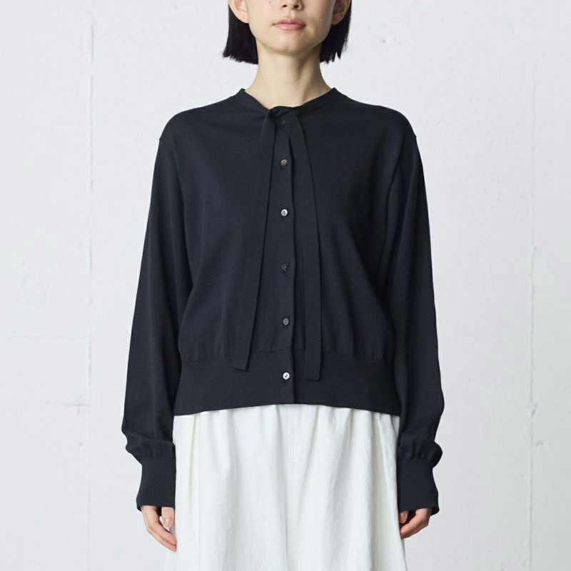 MidiUmi 棒タイニットカーディガン  /BK99